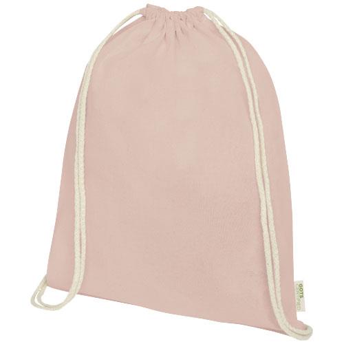 Orissa 140 g/m2 organic cotton drawstring bag 5L