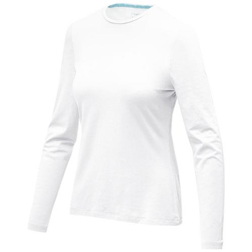 Ponoka long sleeve women's organic t-shirt