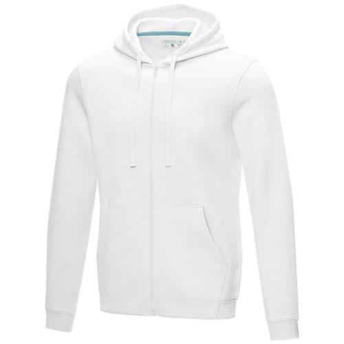 Ruby men’s organic recycled full zip hoodie