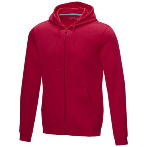 Ruby men’s organic recycled full zip hoodie