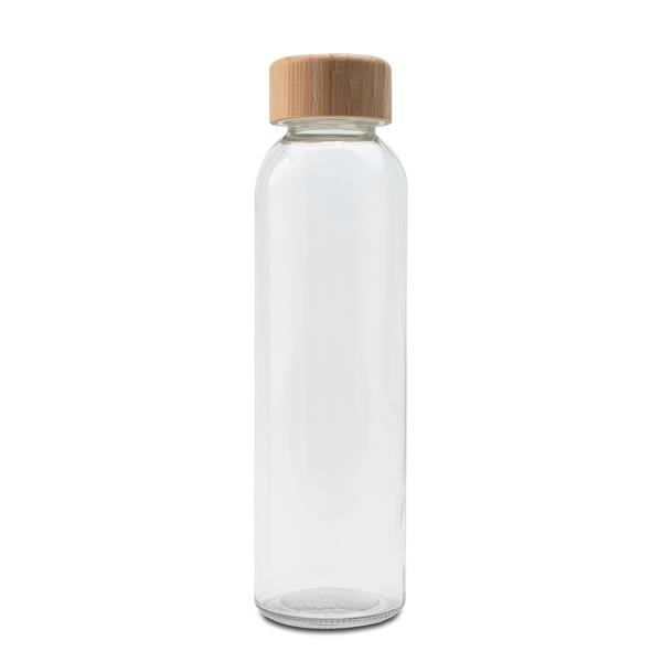 Szklana butelka Aqua Madera 500 ml, brązowy