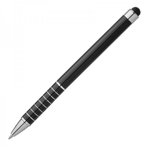 Długopis metalowy touch pen LUEBO - czarny