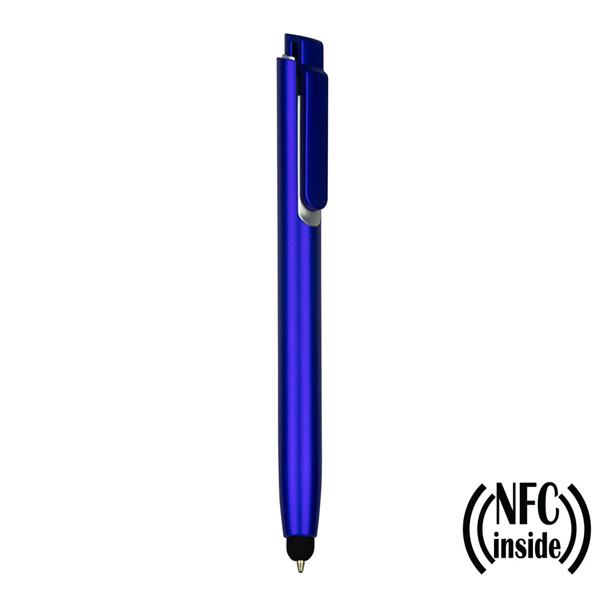 Długopis z chipem NFC, touch pen | Henrietta - V9343-04