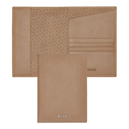 Etui na paszport Classic Grained Camel