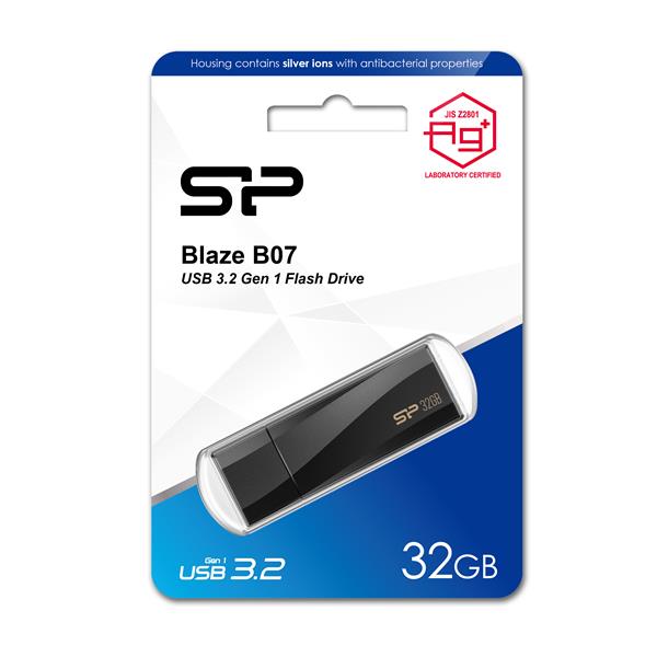 PENDRIVE SILICON POWER BLAZE - B07 3,2 32GB - czarny