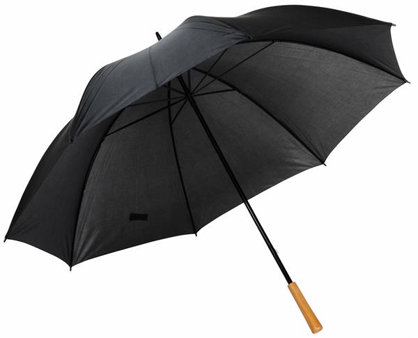 Parasol typu golf RAINDROPS, czarny