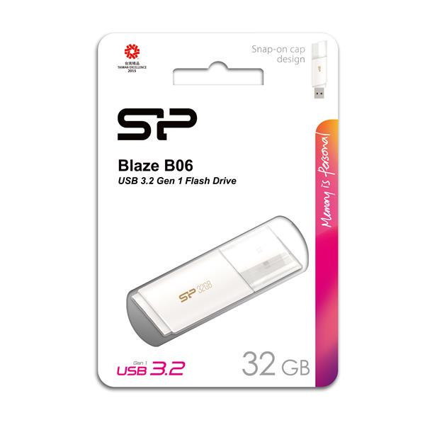 Pendrive Silicon Power Blaze B06 3,0 - biały