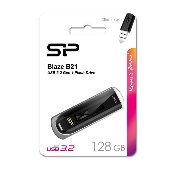 Pendrive Silicon Power Blaze B21 3,1 - czarny