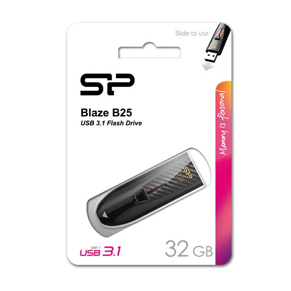 Pendrive Silicon Power Blaze B25 3,1 - czarny