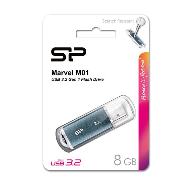 Pendrive Silicon Power Marvel M01 3,0 - jasnoniebieski