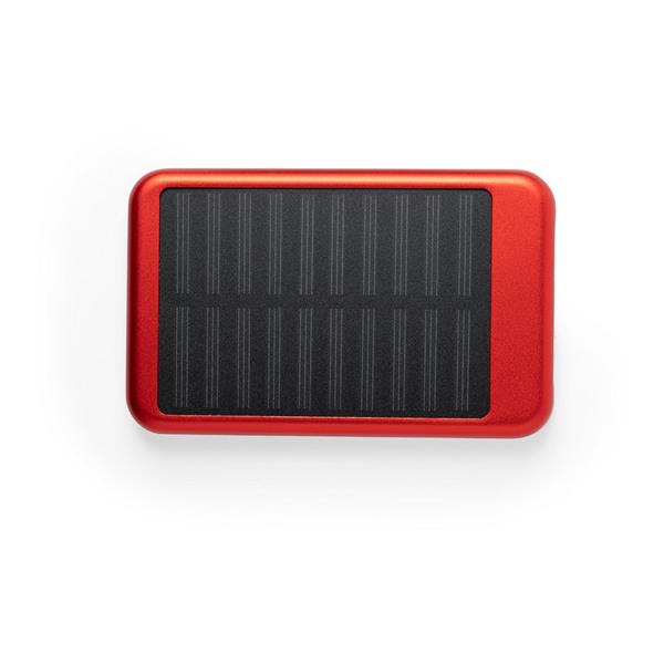 Power bank 4000 mAh, ładowarka słoneczna - V8387-05