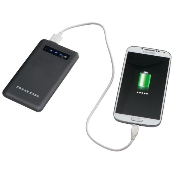 Power bank 4 000 mAh KINGSVILLE - szary