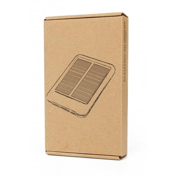 Power bank solarny 4 000 mAh PHILADELPHIA - czarny