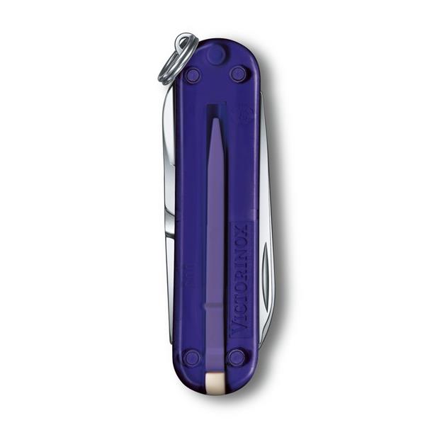 Scyzoryk Classic SD transparentny Victorinox - fioletowy