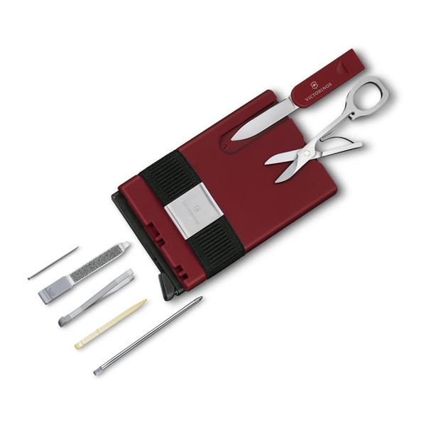 SwissCard Classic Smart Victorinox - czerwony