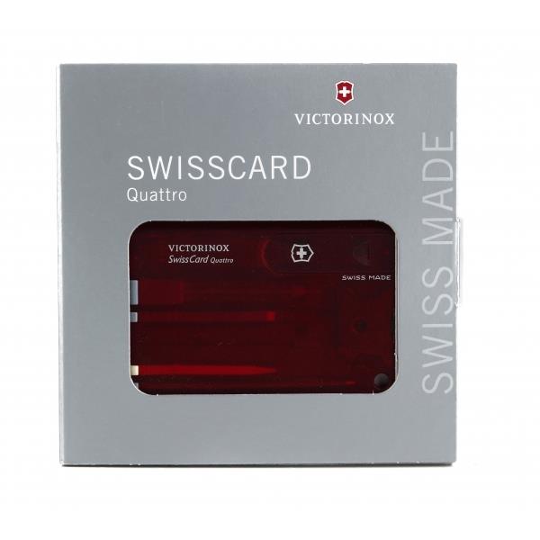 SwissCard Quattro Victorinox - niebieski