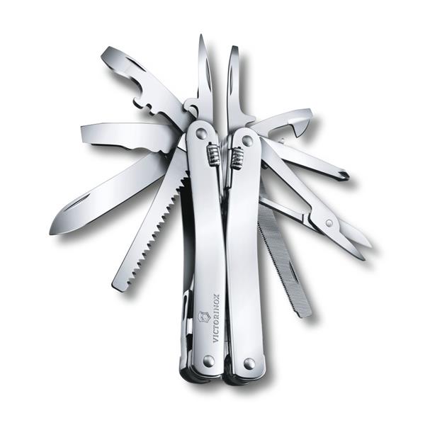 SwissTool Spirit X - 25 narzędzi Victorinox - szary