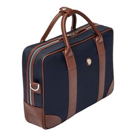 Teczka na dokumenty Button Navy & Brown