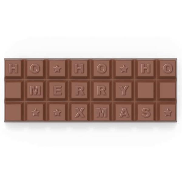 ZESTAW CZEKOLADEK CHOCO TEXT 3 LINIE W KOPERCIE SEPARATE XMAS