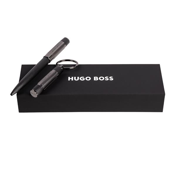 Zestaw upominkowy HUGO BOSS długopis i brelok - HAK306A + HSV3064A