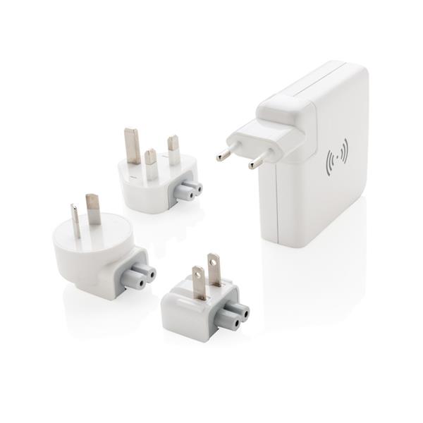 Adapter podróżny, bezprzewodowy power bank 6700 mAh - P820.551