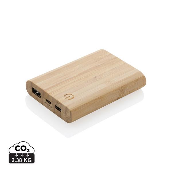 Bambusowy power bank 5000 mAh - P322.259