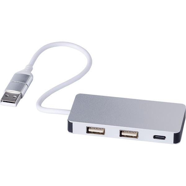 Hub USB i USB typu C - V1689-32