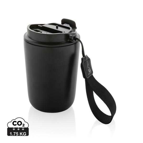 Kubek termiczny 380 ml Cuppa, stal nierdzewna z recyklingu - P435.021