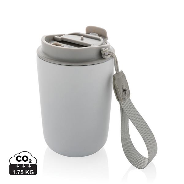 Kubek termiczny 380 ml Cuppa, stal nierdzewna z recyklingu - P435.023