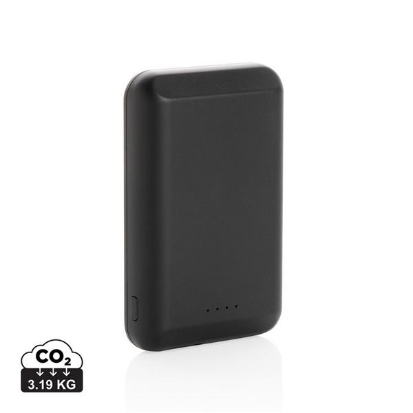 Magnetyczny, bezprzewodowy power bank 5000 mAh, 5W - P322.281