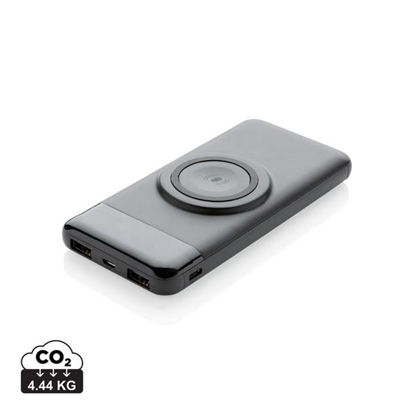 Power bank 10000 mAh, ładowarka bezprzewodowa 3W - P322.261