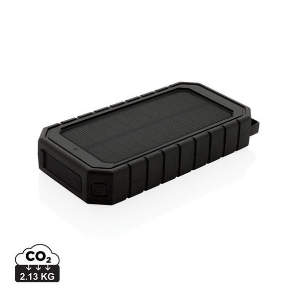 Power bank 10000 mAh, ładowarka słoneczna - P322.451